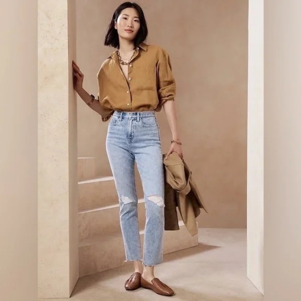 Banana republic light wash 27